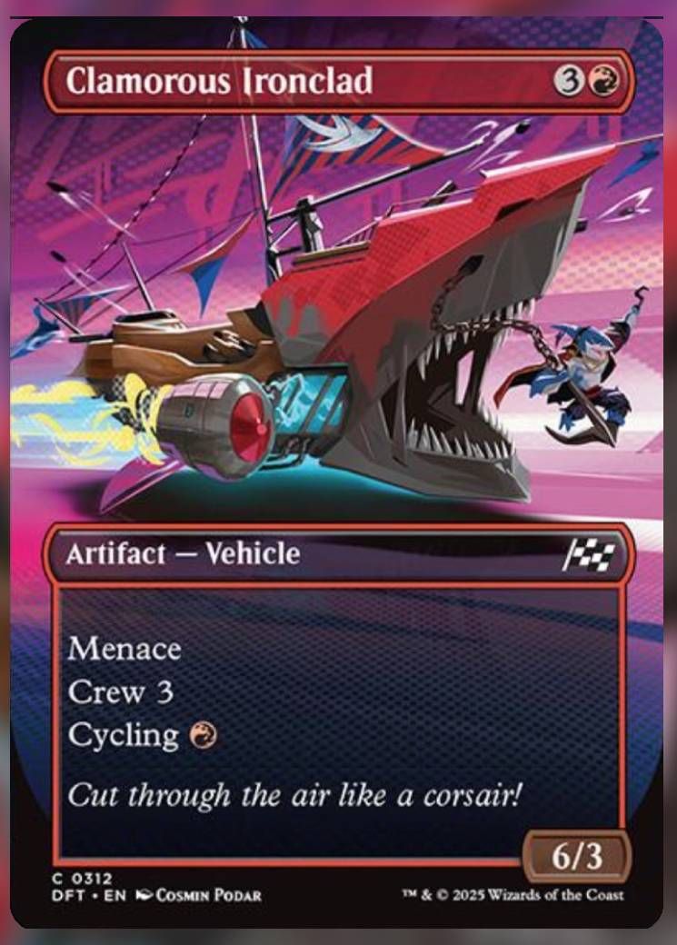 Clamorous Ironclad Alt Art