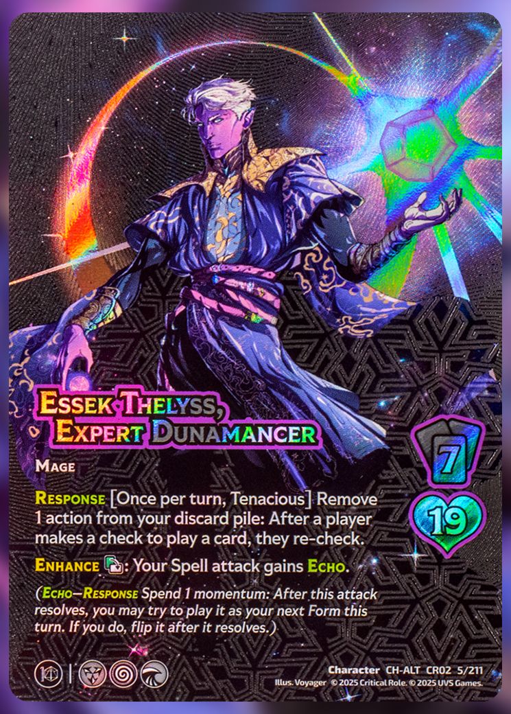 Essek Thelyss, Expert Dunamancer foil