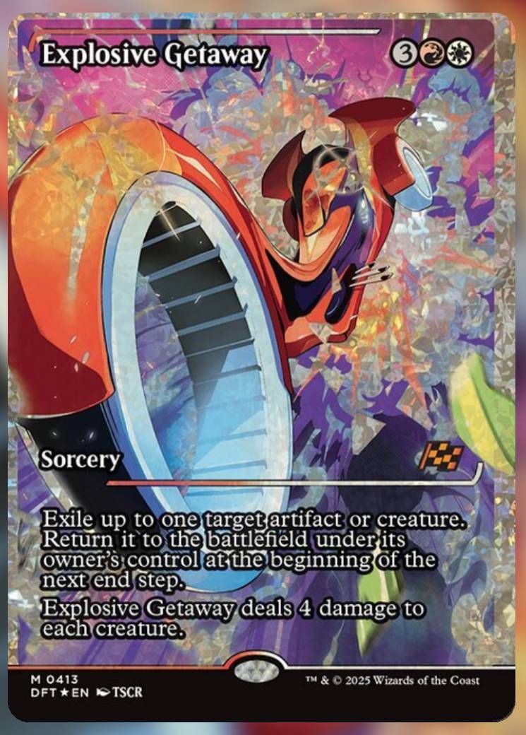 Explosive Getaway Alt Art 2