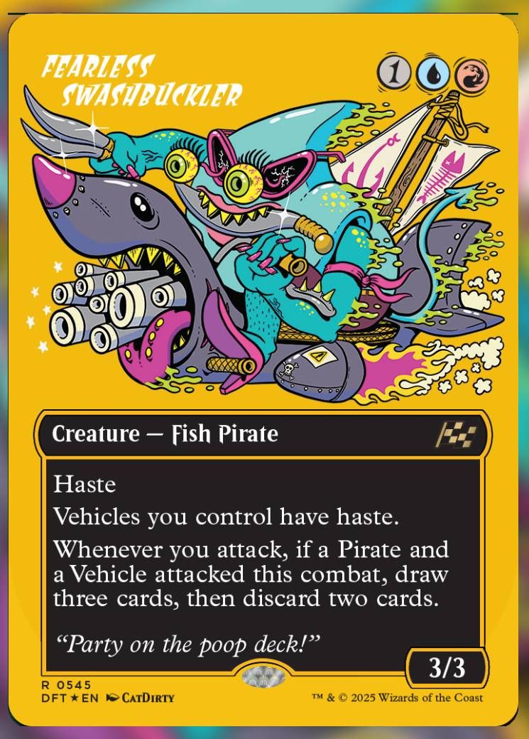 Fearless Swashbuckler Alt Art 1