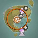 Infinity Nikki Among Pieceys Box Game map location the Stellar Fishing Grounds.