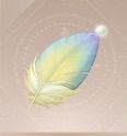 Infinity Nikki Animal Grooming Material Crowned Feather icon.