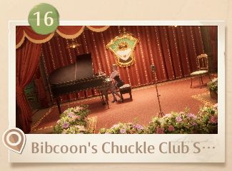 Infinity Nikki Expedition Handbook Photos Wishfield 16 Bibcoon's chuckle club stage.