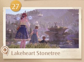 Infinity Nikki Expedition Handbook Photos Wishfield 27 Lakeheart Stone Tree.