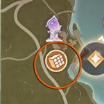 Infinity Nikki Marble King Box Game map location the Leisurely Anglers Florawish Branch.