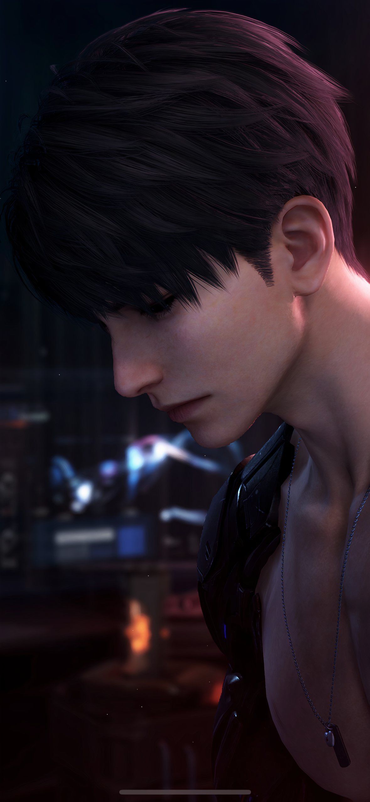 Love And Deepspace: An image of Caleb in Caleb: Painful Signal.