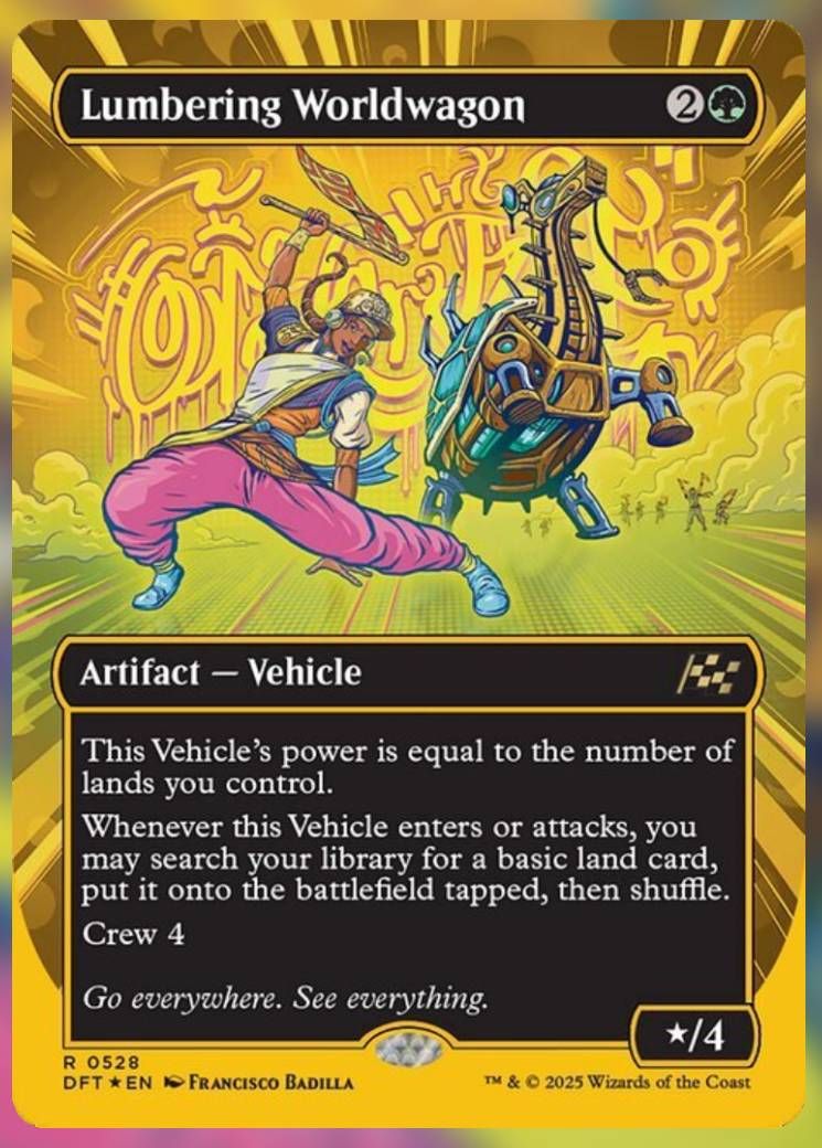 Lumbering Worldwagon Alt Art 1