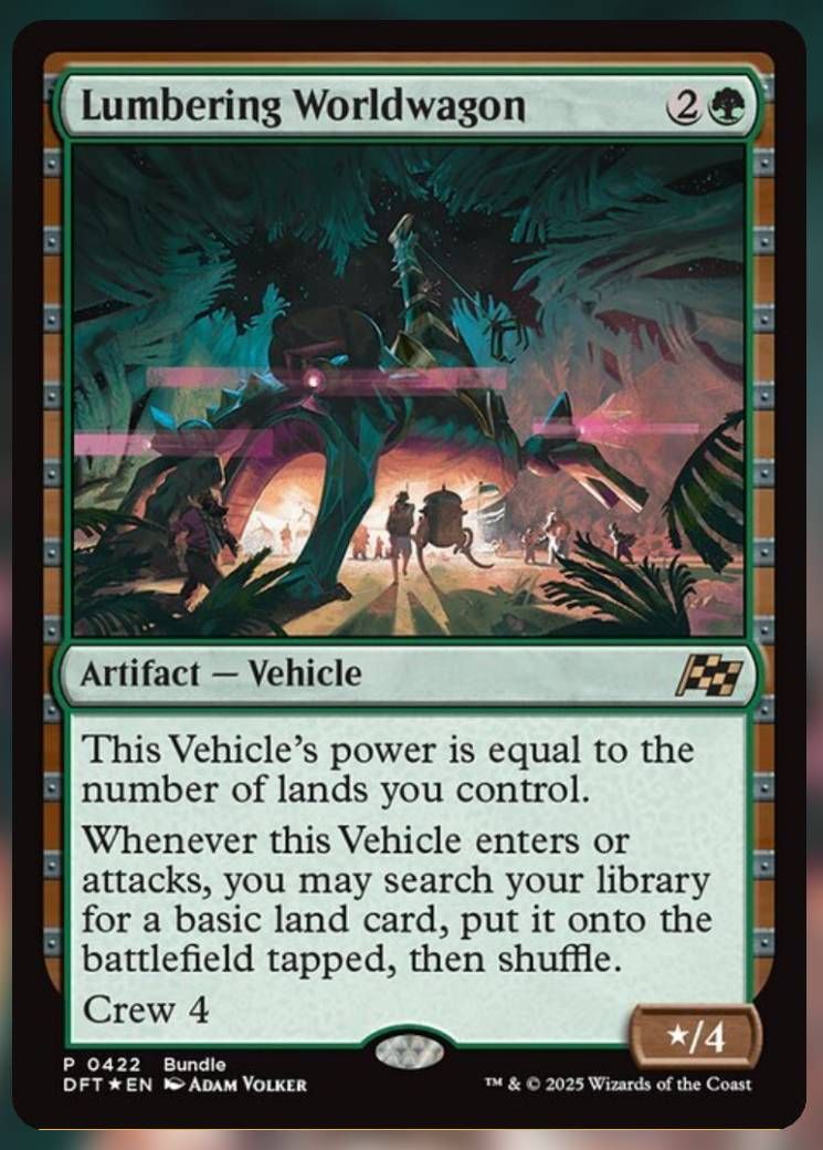 Lumbering Worldwagon Alt Art 2