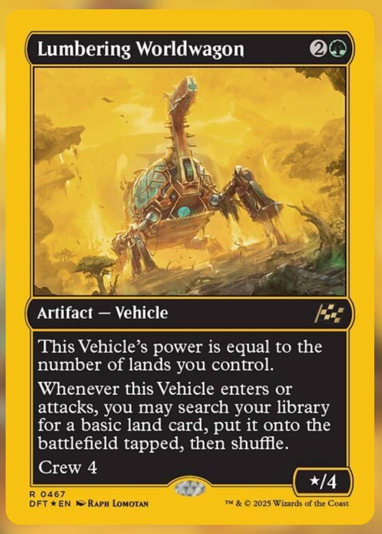 Lumbering Worldwagon Alt Art 4