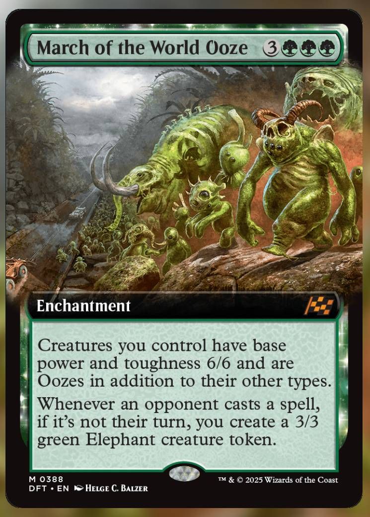 March of the World Ooze Alt Art 1