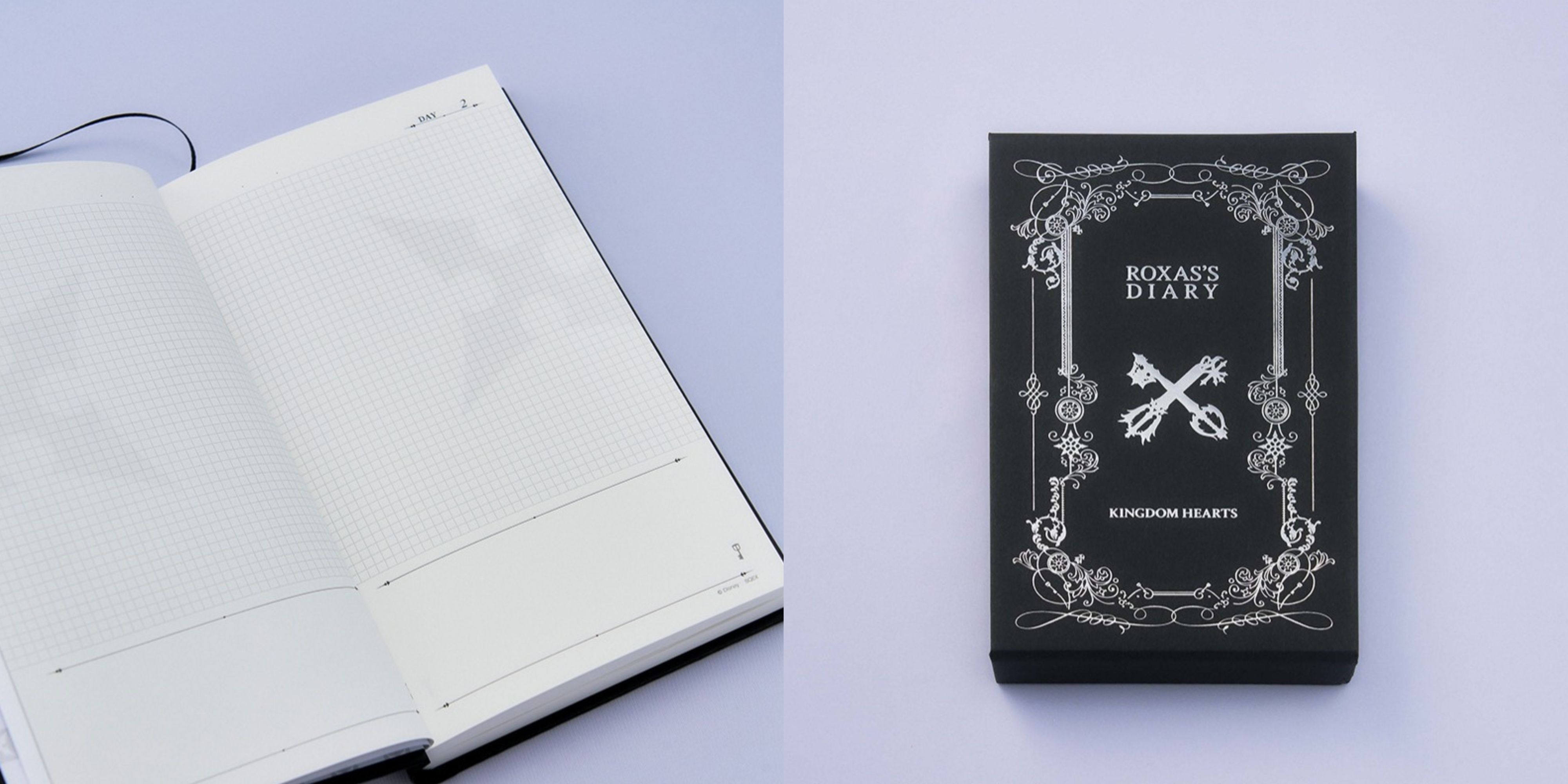 physical copy of roxas's diary from kingdom hearts 358/2 days.