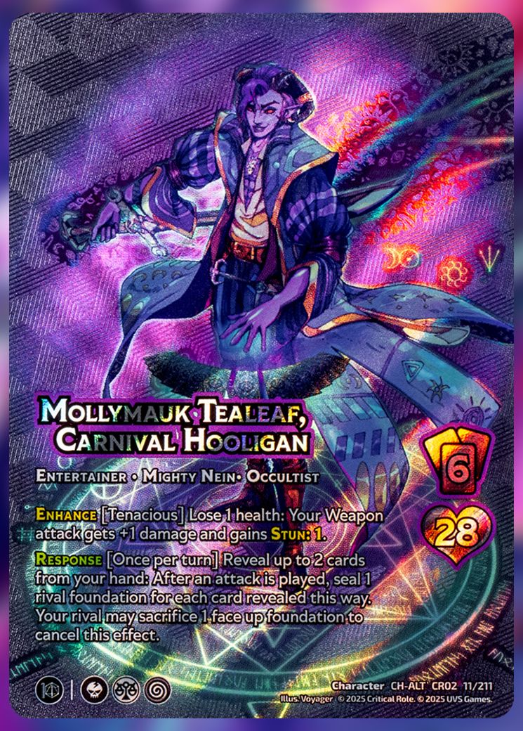 Mollymauk Tealeaf, Carnival Hooligan foil