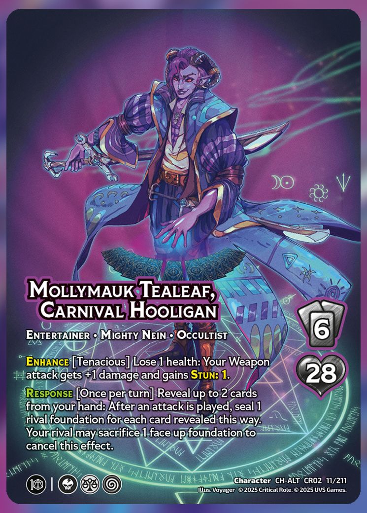 Mollymauk Tealeaf, Carnival Hooligan