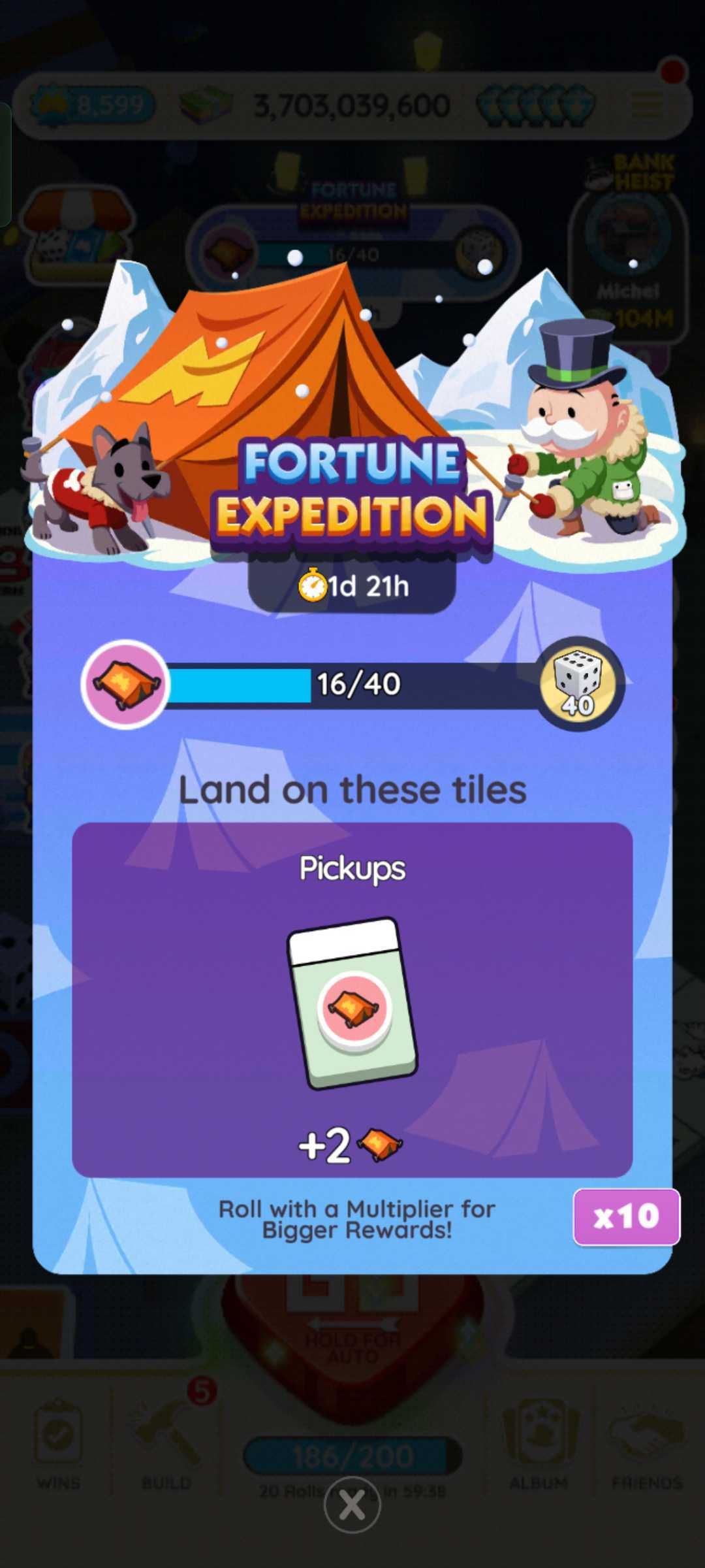 انحصار برو نحوه پخش صفحه برای رویداد Fortune Expedition.