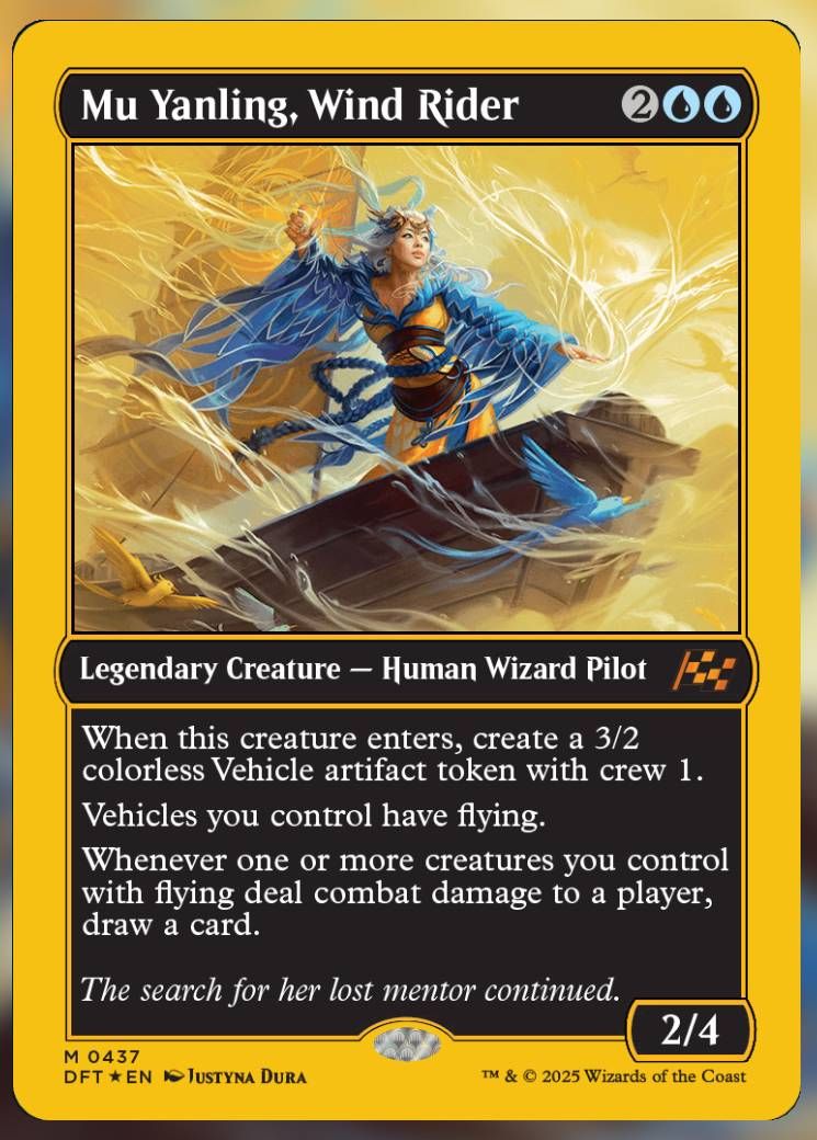 Mu Yanling, Wind Rider Alt Art 1