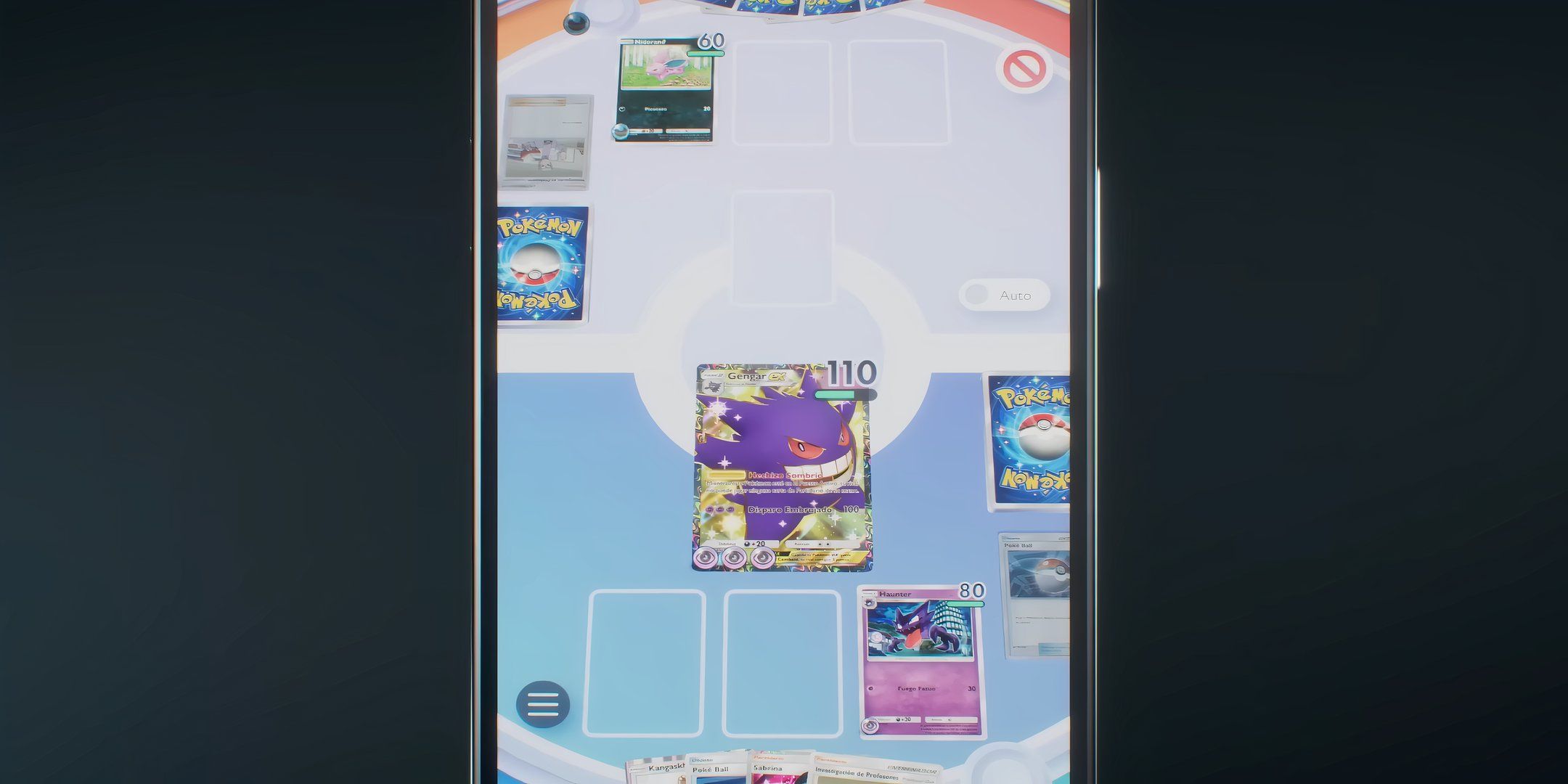 Pokémon Trading Card Game Pocket gengar card in battle