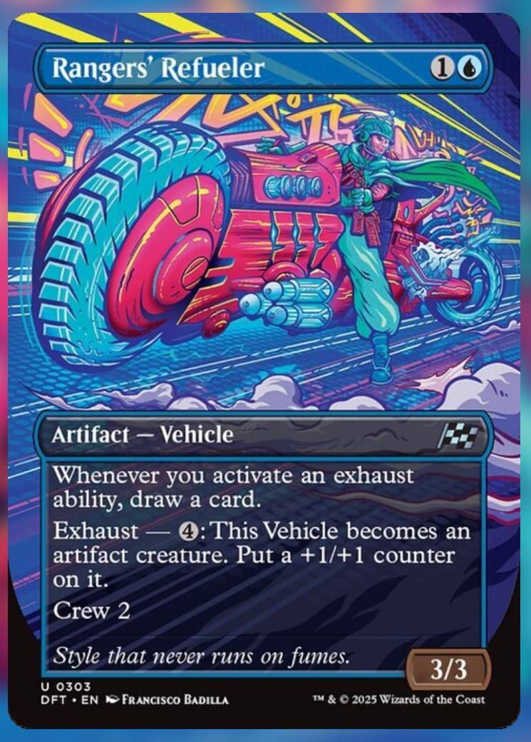 Rangers' Refueler Alt Art