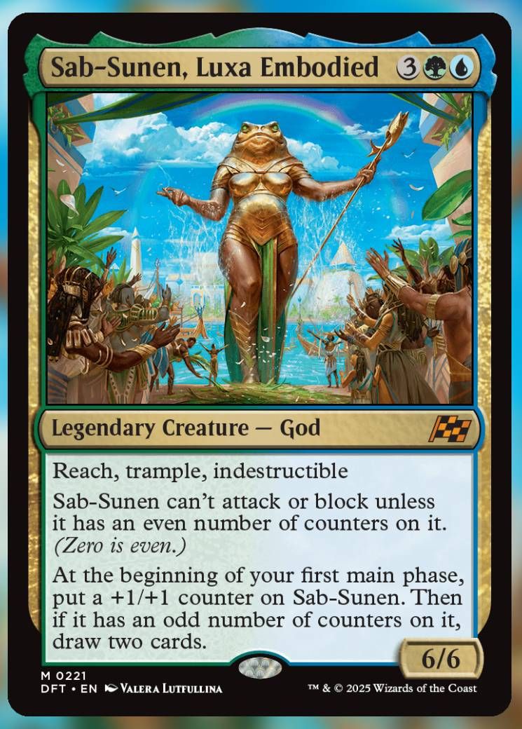 Sab-Sunen, Luxa Embodied