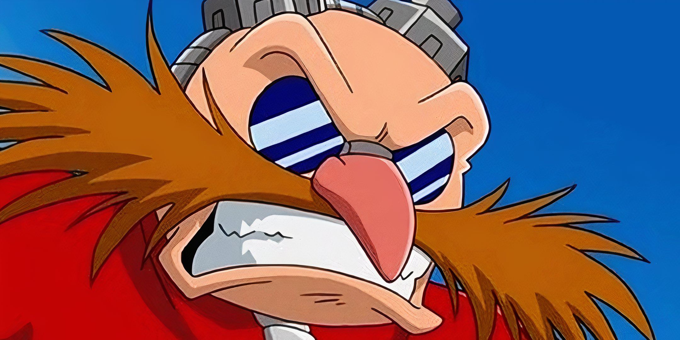 Sonic image showing Eggman angry.