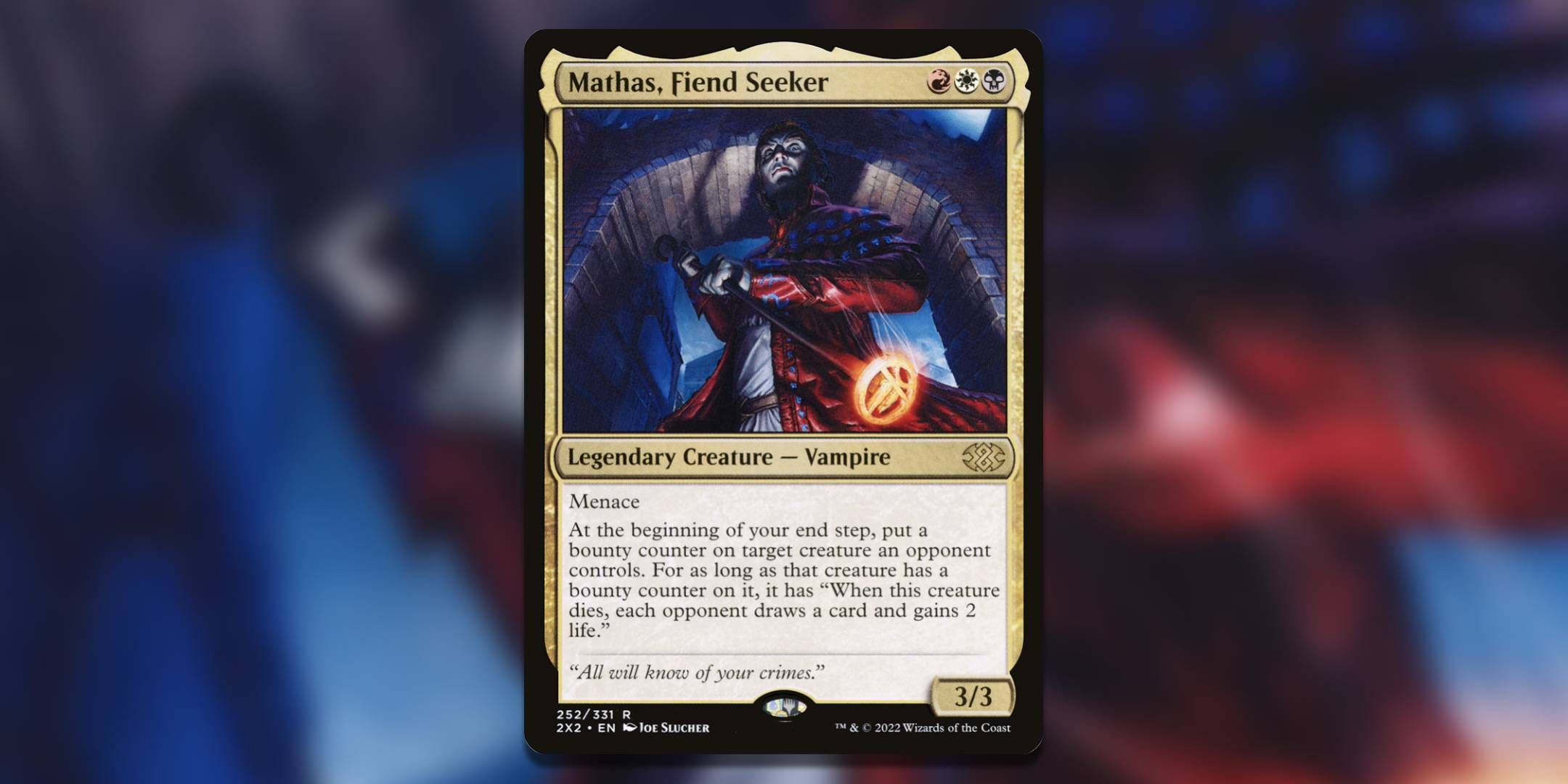Magic The Gathering Card Mathas Fiend Seeker توسط جو Slucher.
