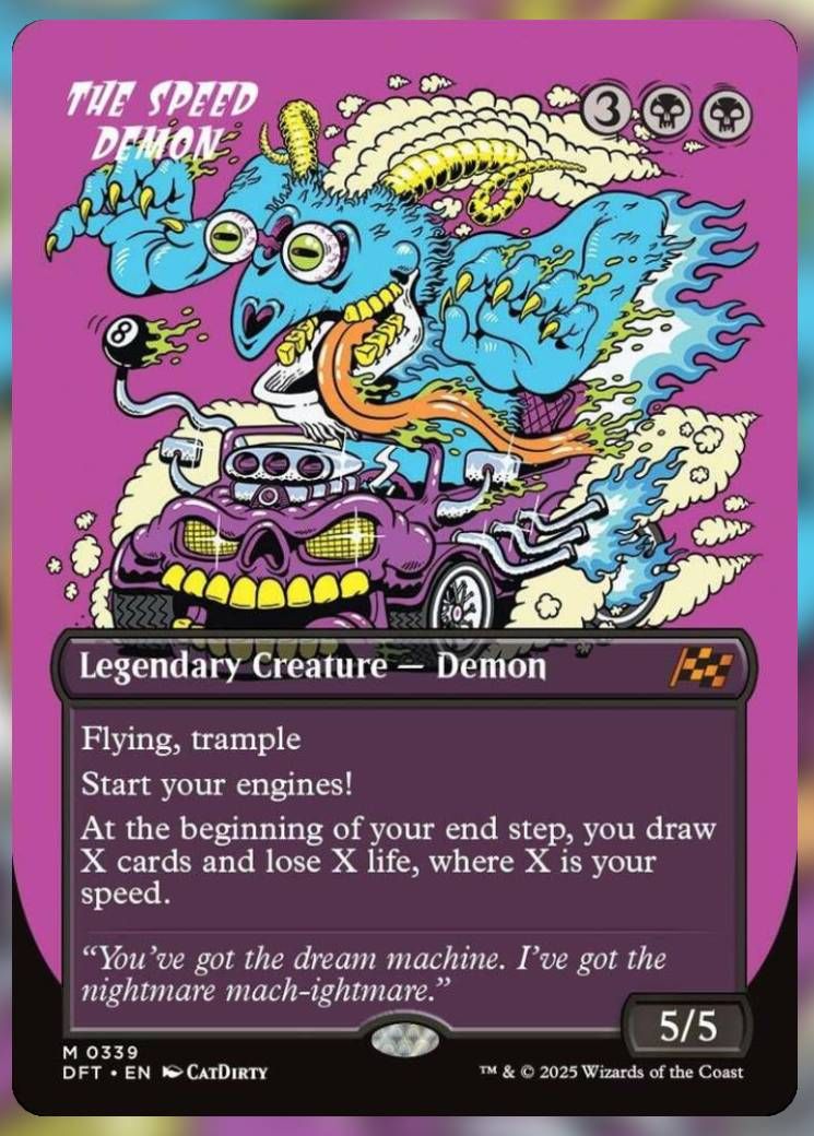 The Speed Demon Alt Art 3