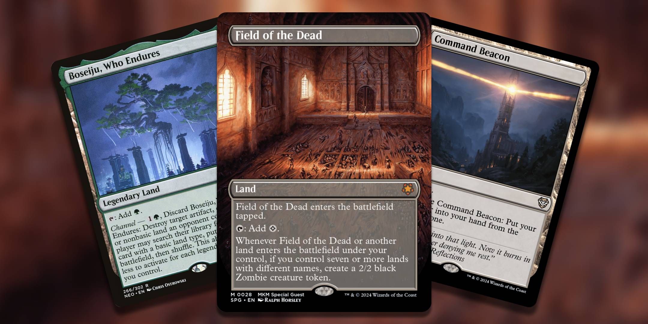 Three of the best utility lands for Commander in Magic the Gathering.