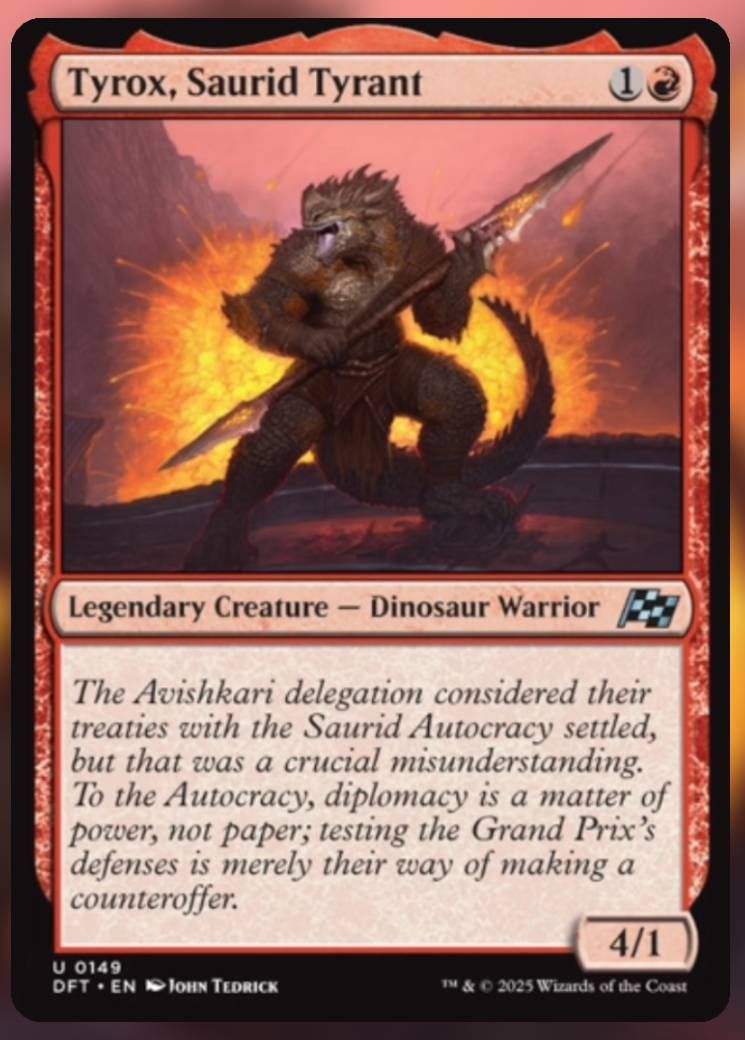 Tyrox, Saurid Tyrant