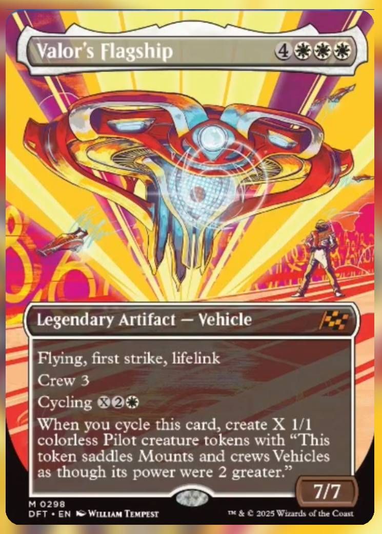 Valor's Flagship Alt Art 3