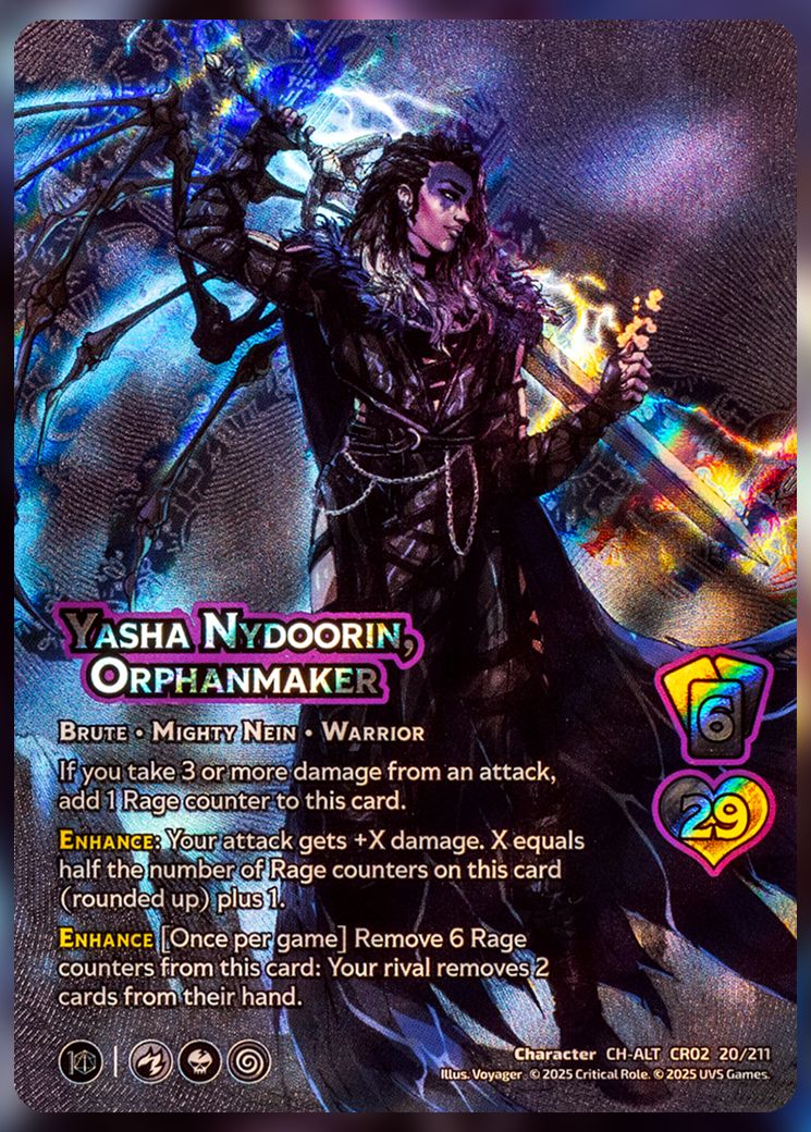 Yasha Nydoorin, Orphanmaker foil