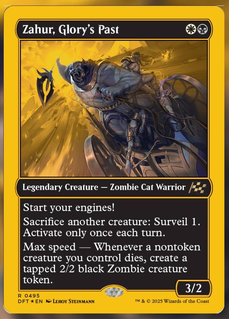 Zahur, Glory's Past Alt Art