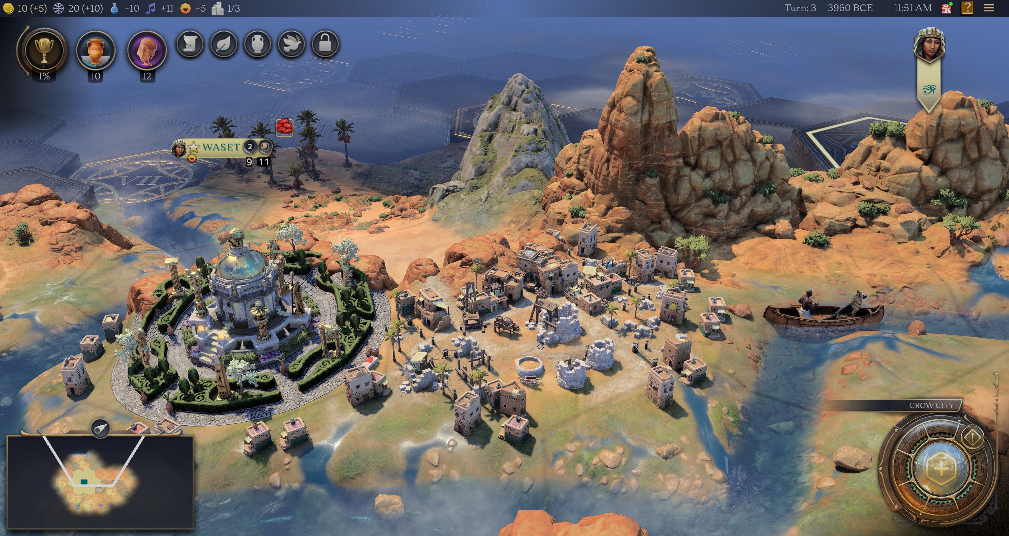 A new mountain range in Civ 7