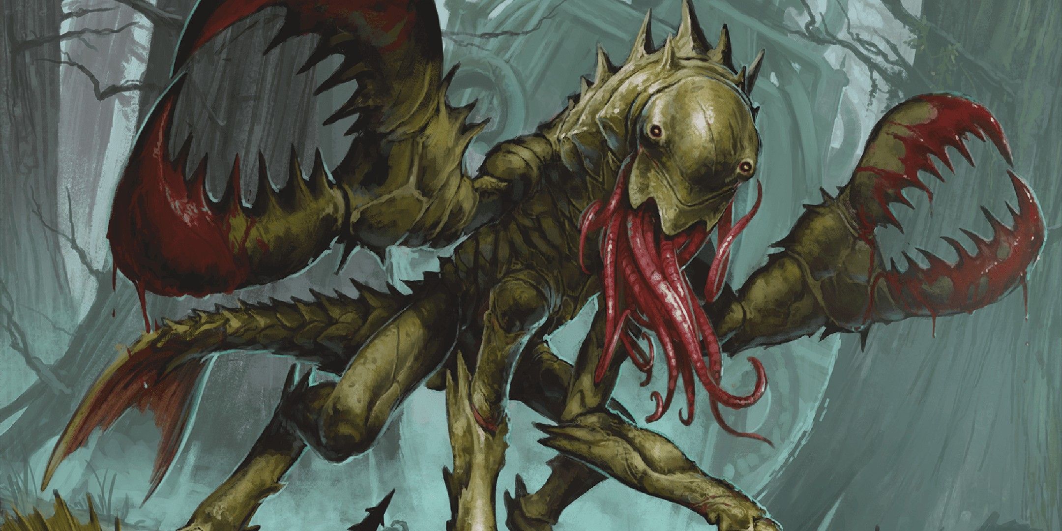 Dungeons & Dragons image showing a chuul.