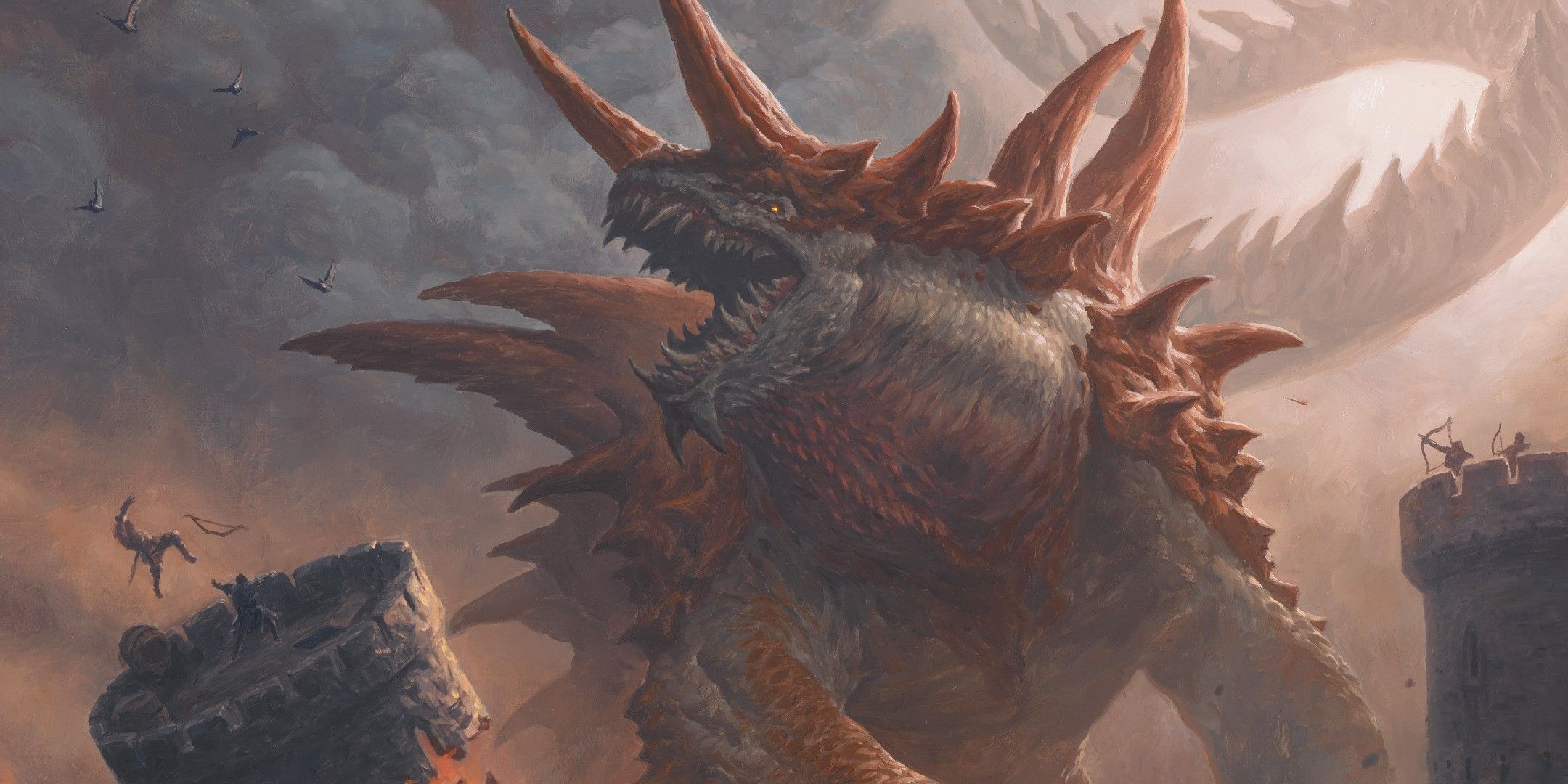 Dungeons & Dragons image showing a tarrasque.