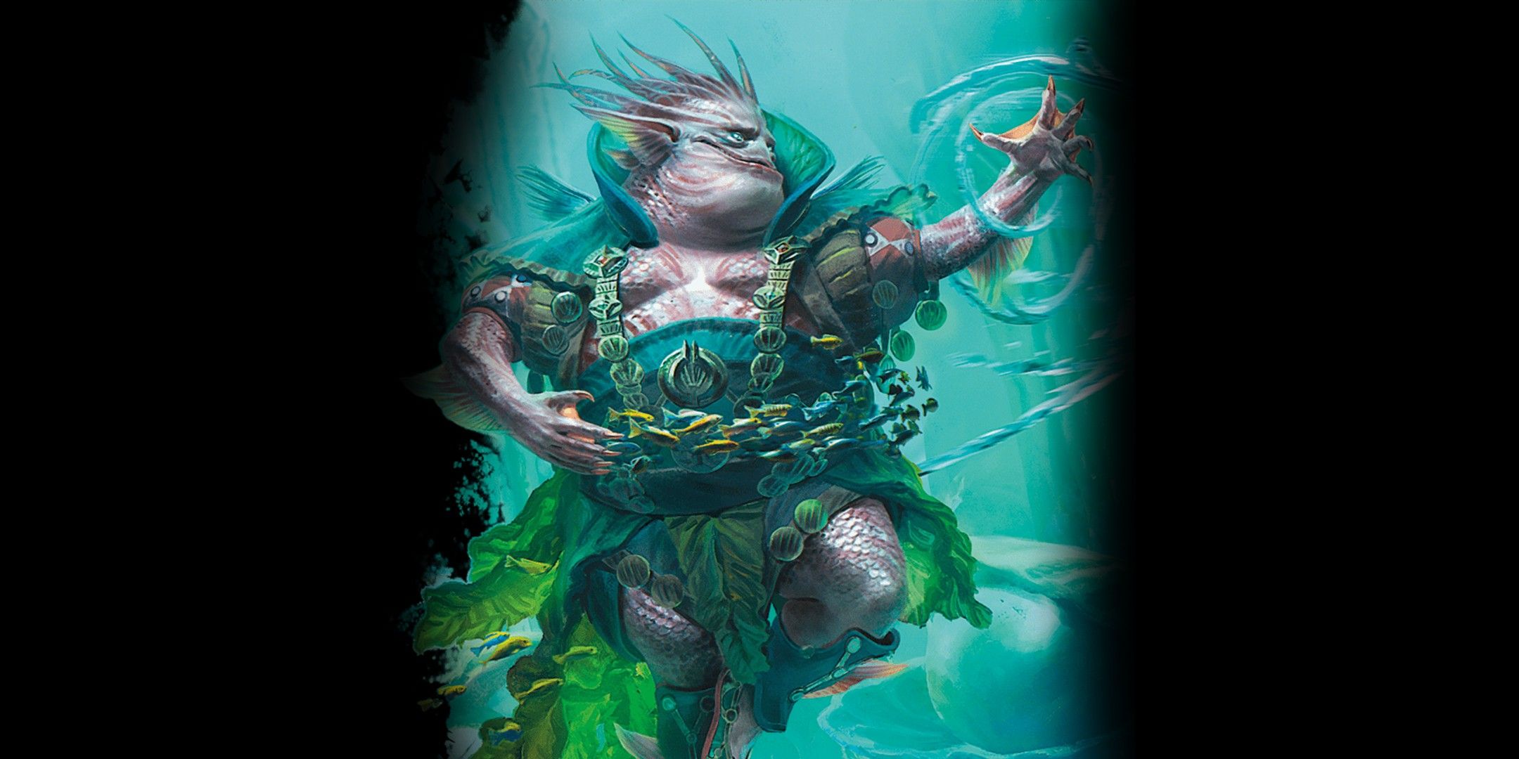 Dungeons & Dragons image showing a marid.