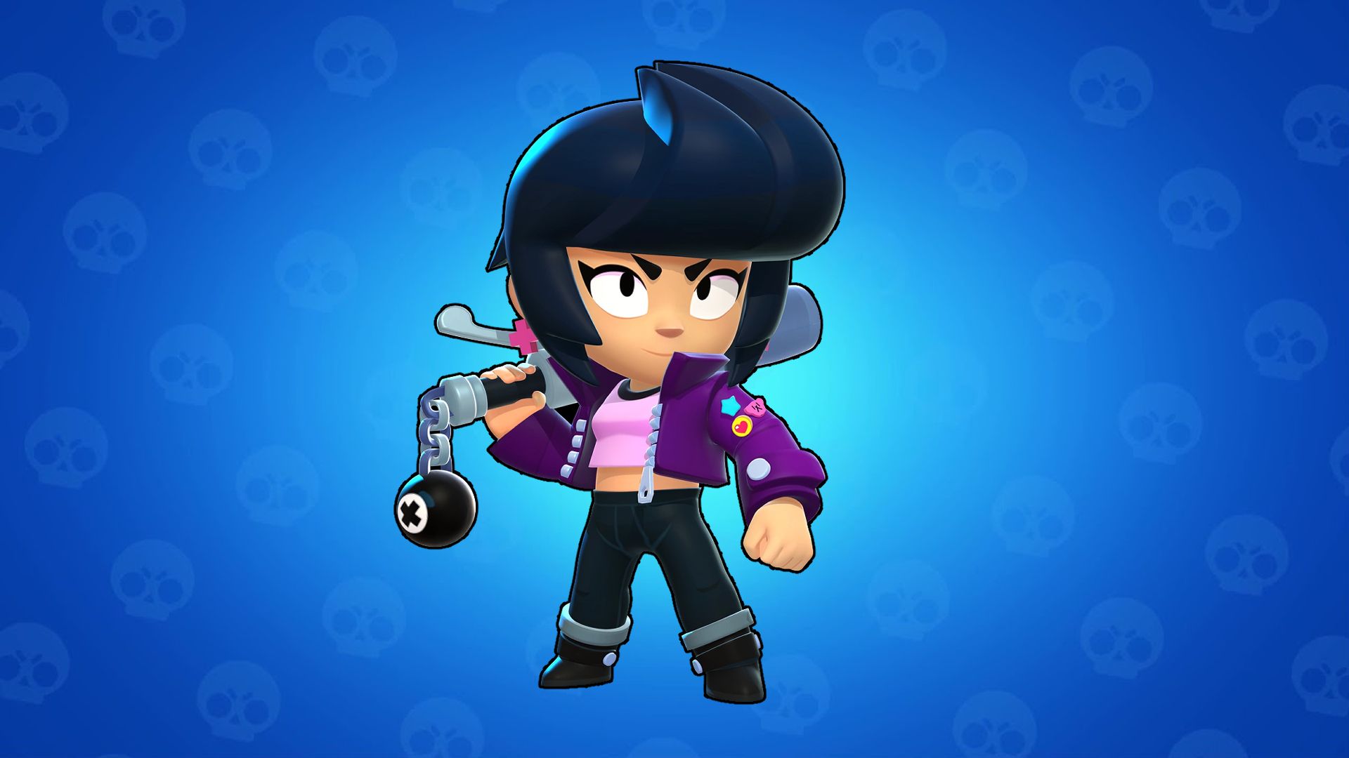 Bibi from Brawl Stars.