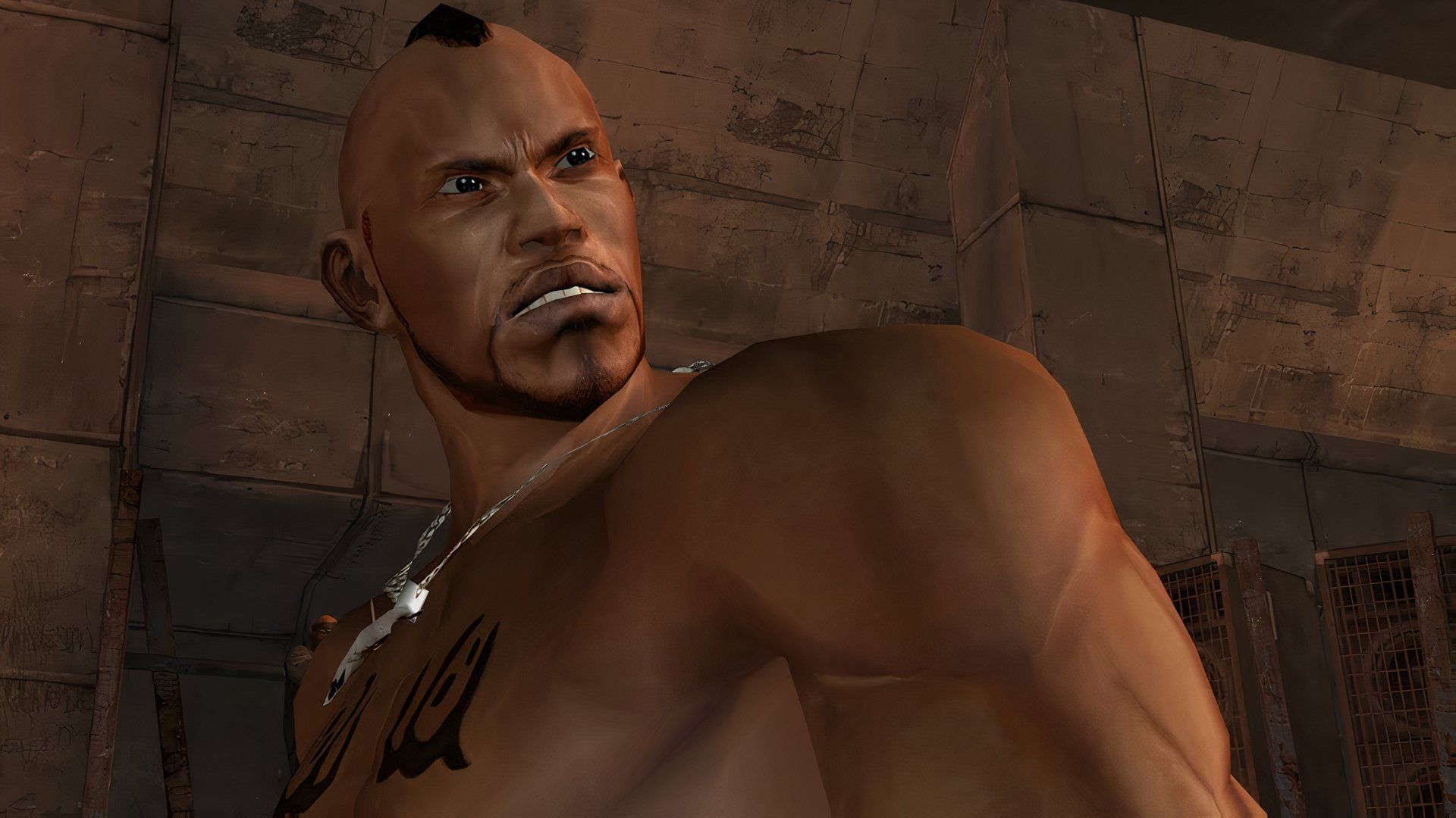 بروس ایروین همانطور که در Tekken 5 ظاهر می شود.