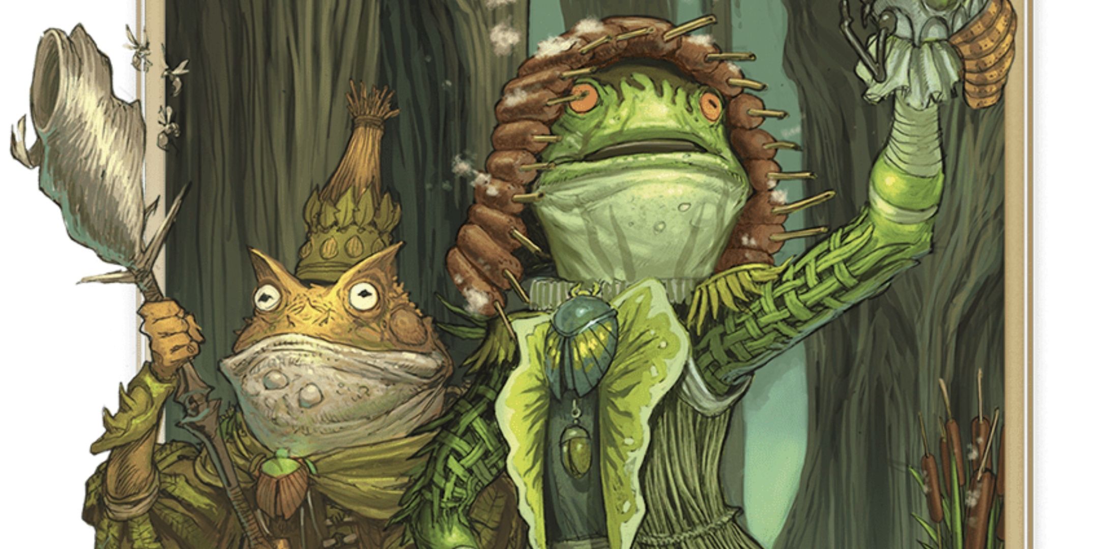 Two Bullywugs from DnD.