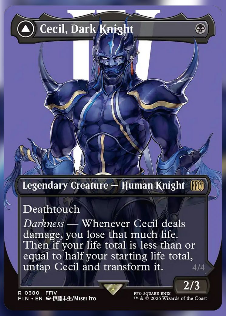 Cecil, Dark Knight manga