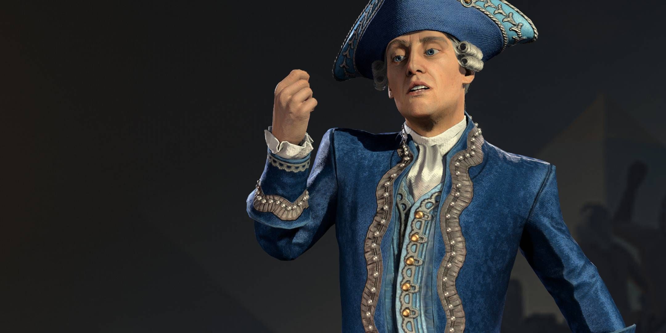 Civilization 7 image showing Friedrich.