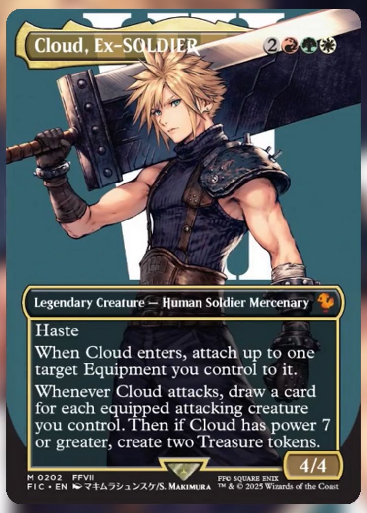 Cloud, Ex-SOLDIER manga
