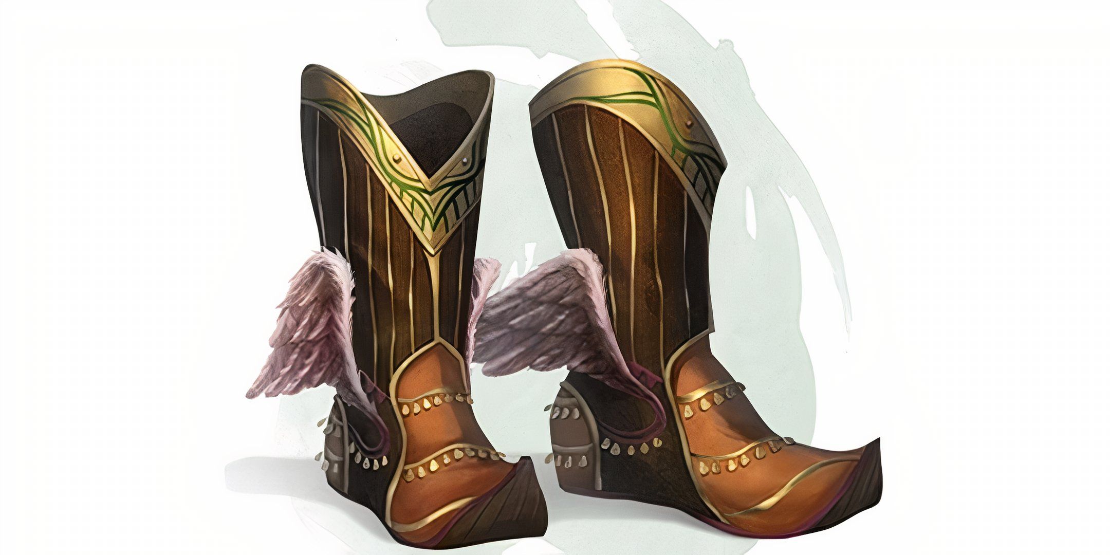 The winged boot item in Dungeons & Dragons.