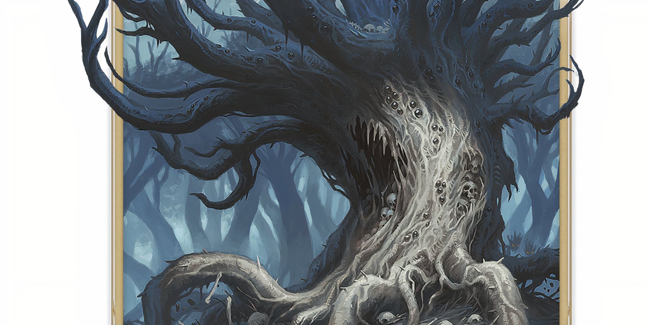 A gulthias blight, decked out with hundreds of eyes along its branches in Dungeons & Dragons