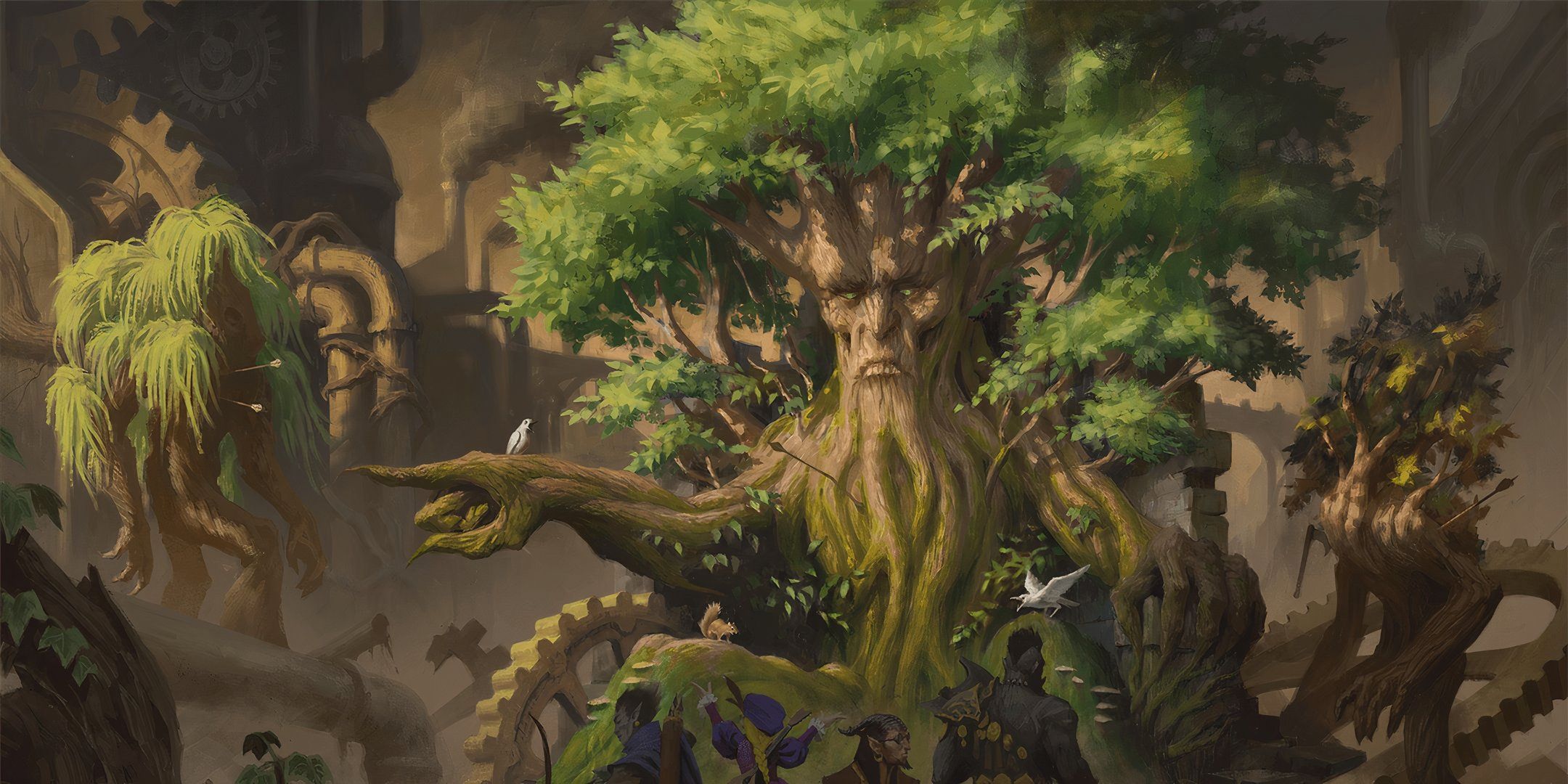 A treant, a tree with a face, in Dungeons & Dragons. 