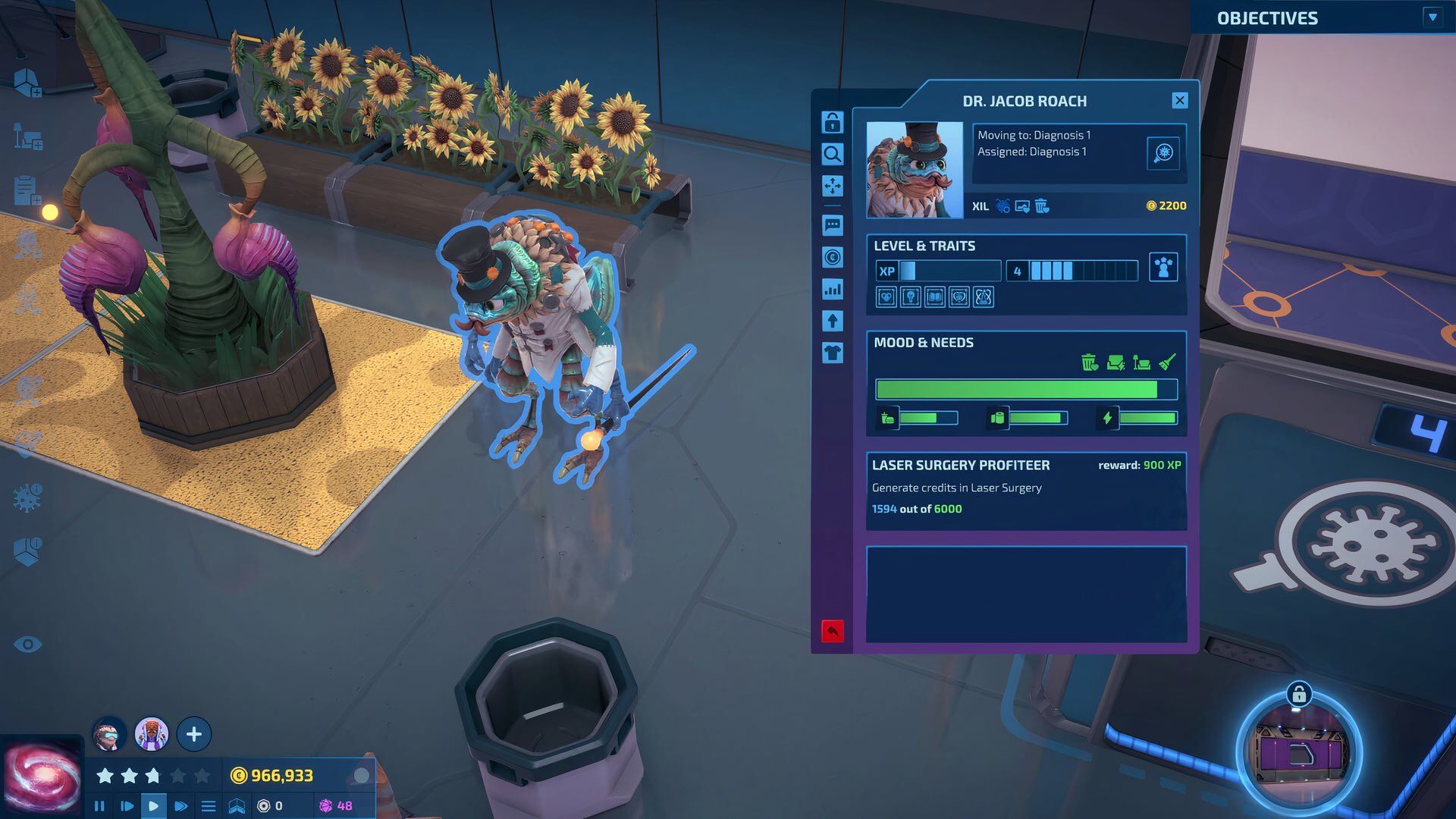 Dr. Jacob Roach stats in Galacticare.