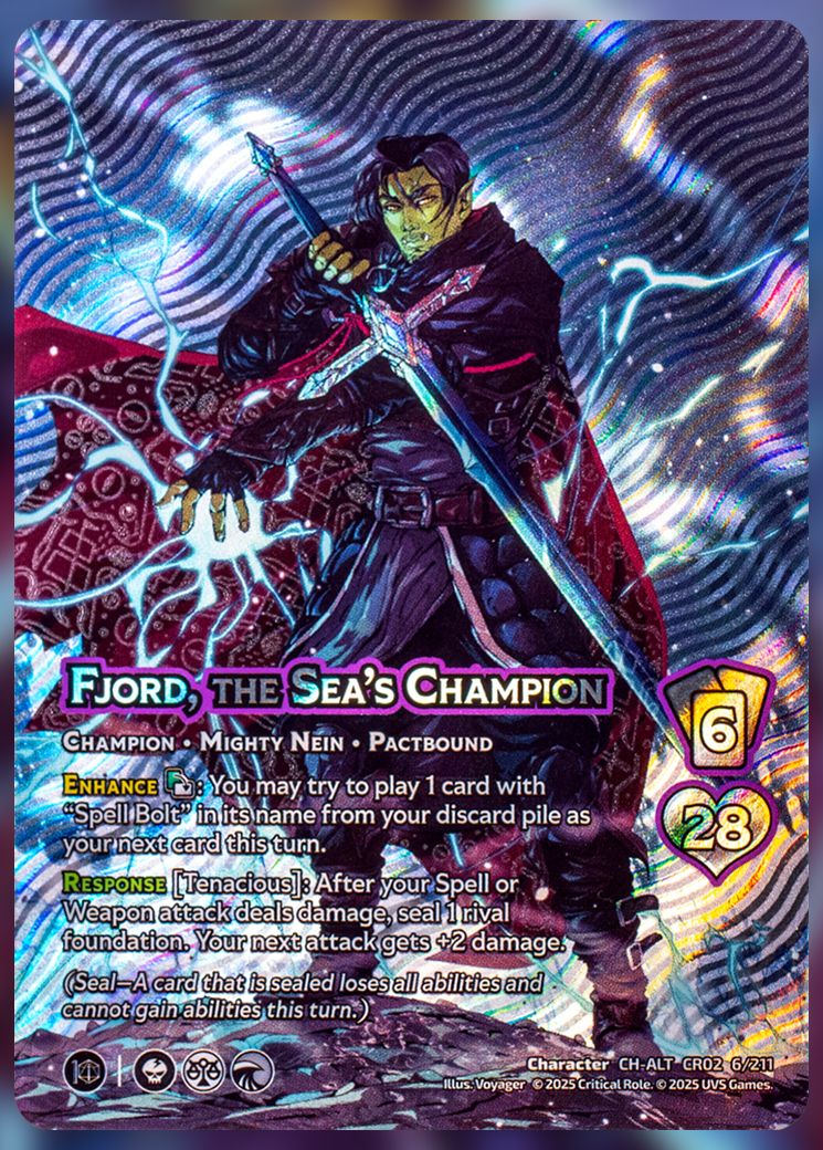 Fjord, the Sea&rsquo;s Champion foil