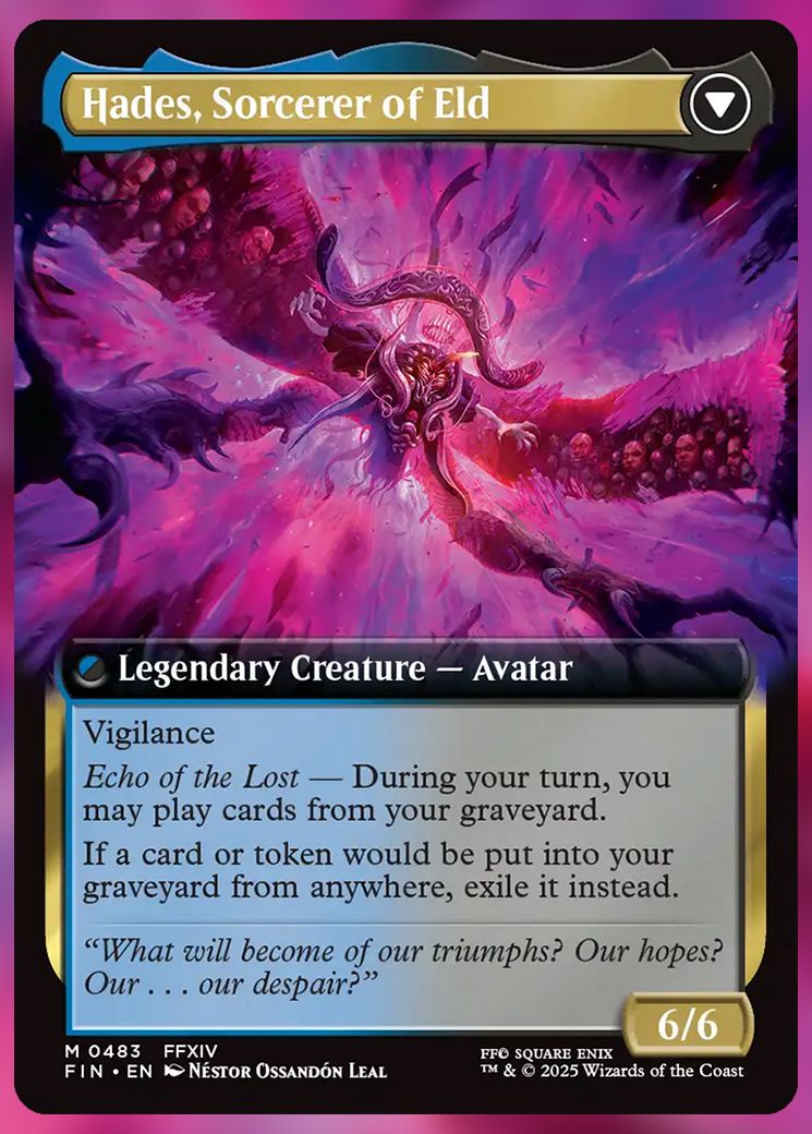 Hades, Sorcerer of Eld extended