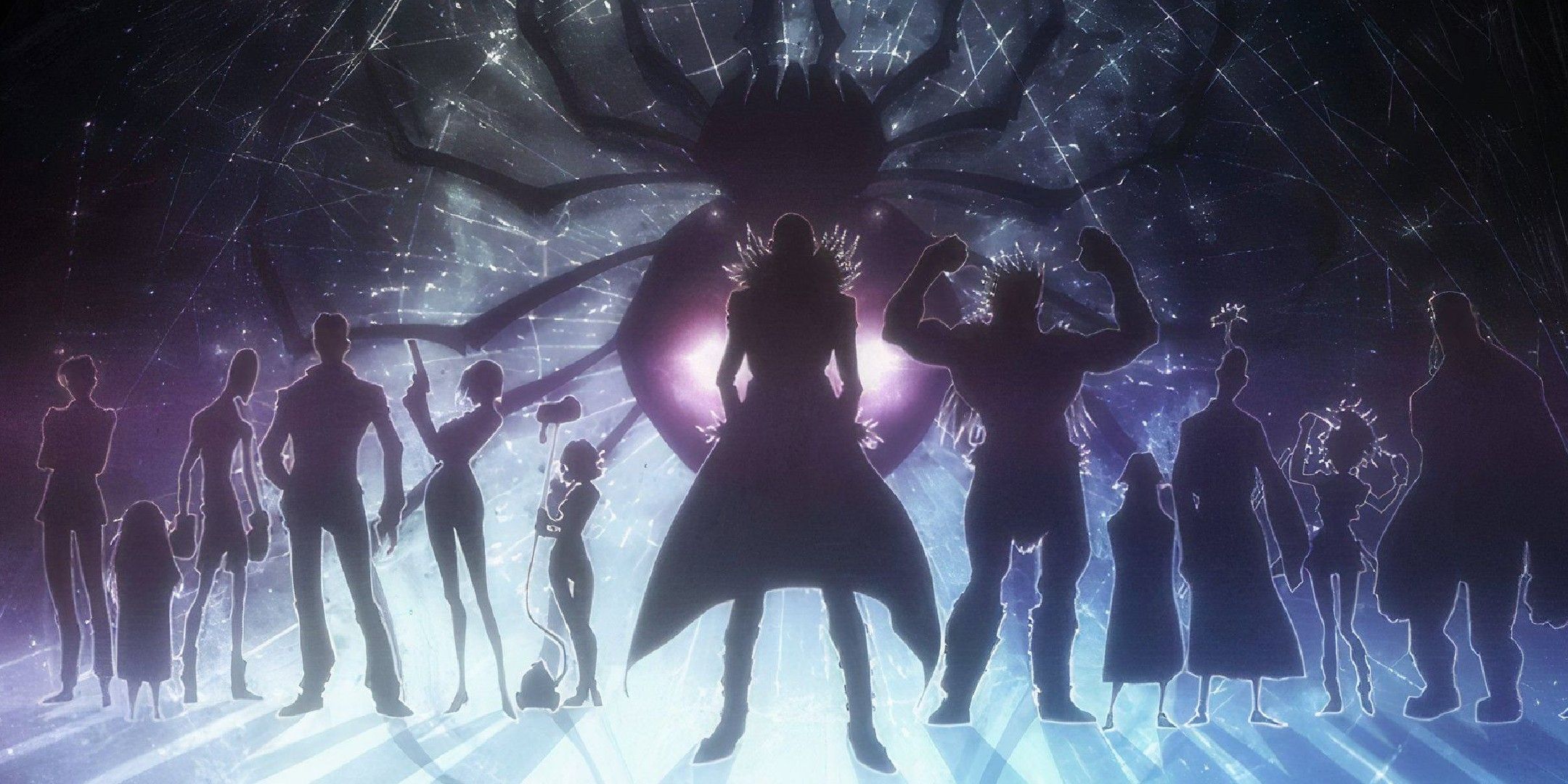 Hunter x Hunter image showing the Phantom Troupe.
