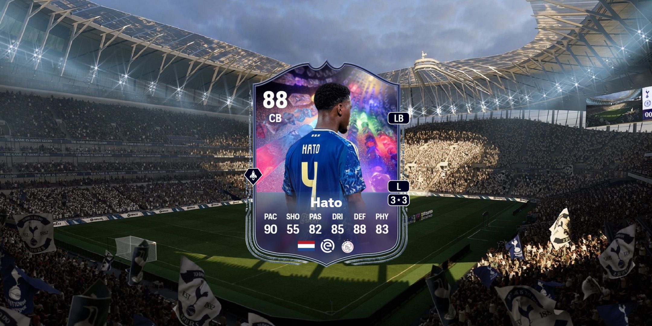 کارت Jorel Hato در EA Sports FC 25.