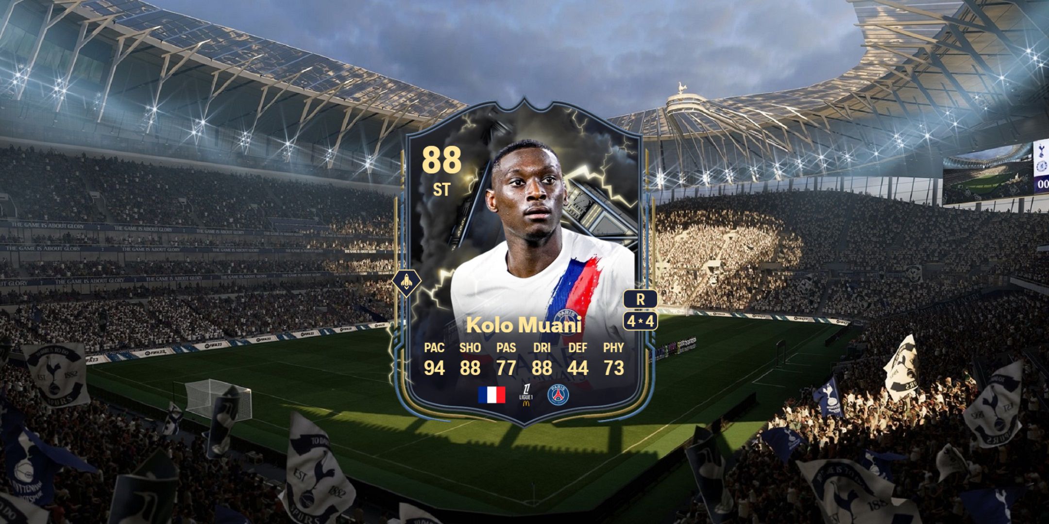 کارت Kolo Muani در Sports FC 25.