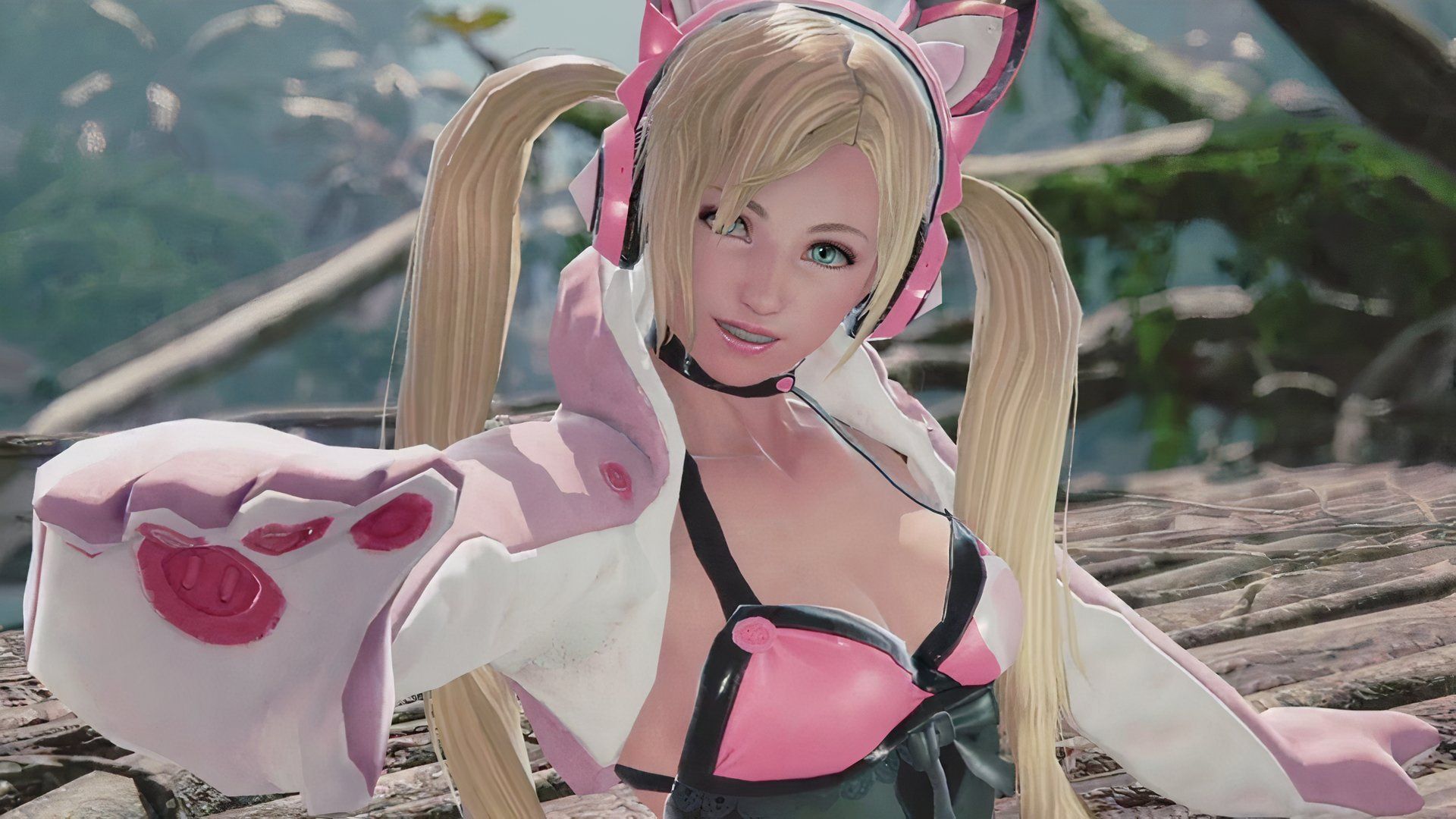 Lucky Chloe همانطور که در Tekken 7 ظاهر می شود.
